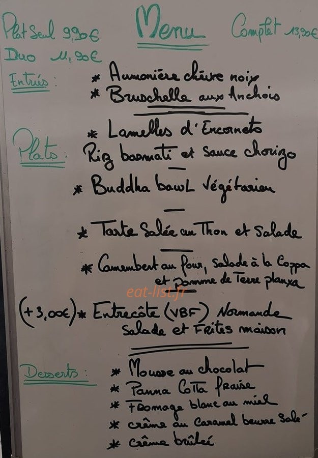 Aux Mots Passants — carte page 1