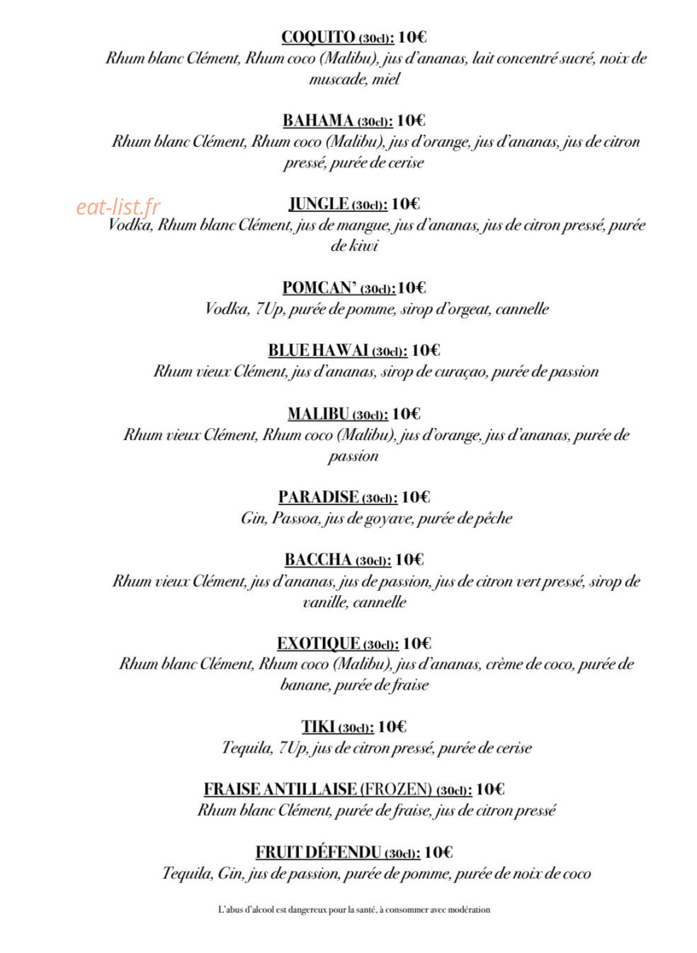 Bad Gyal — carte page 5