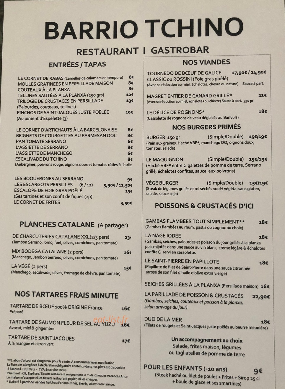 Barrio Tchino — carte page 1