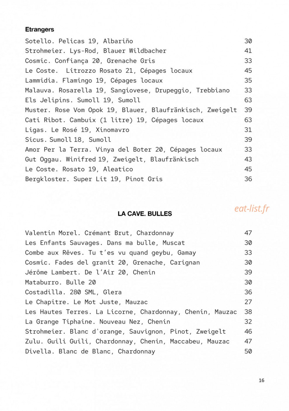 Baston — carte page 18