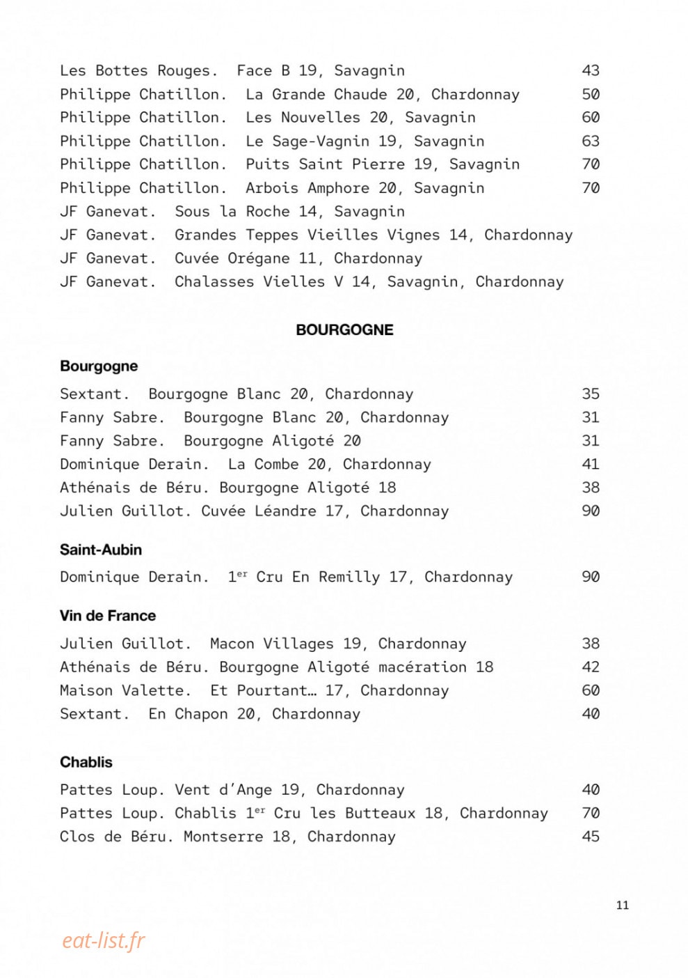 Baston — carte page 13