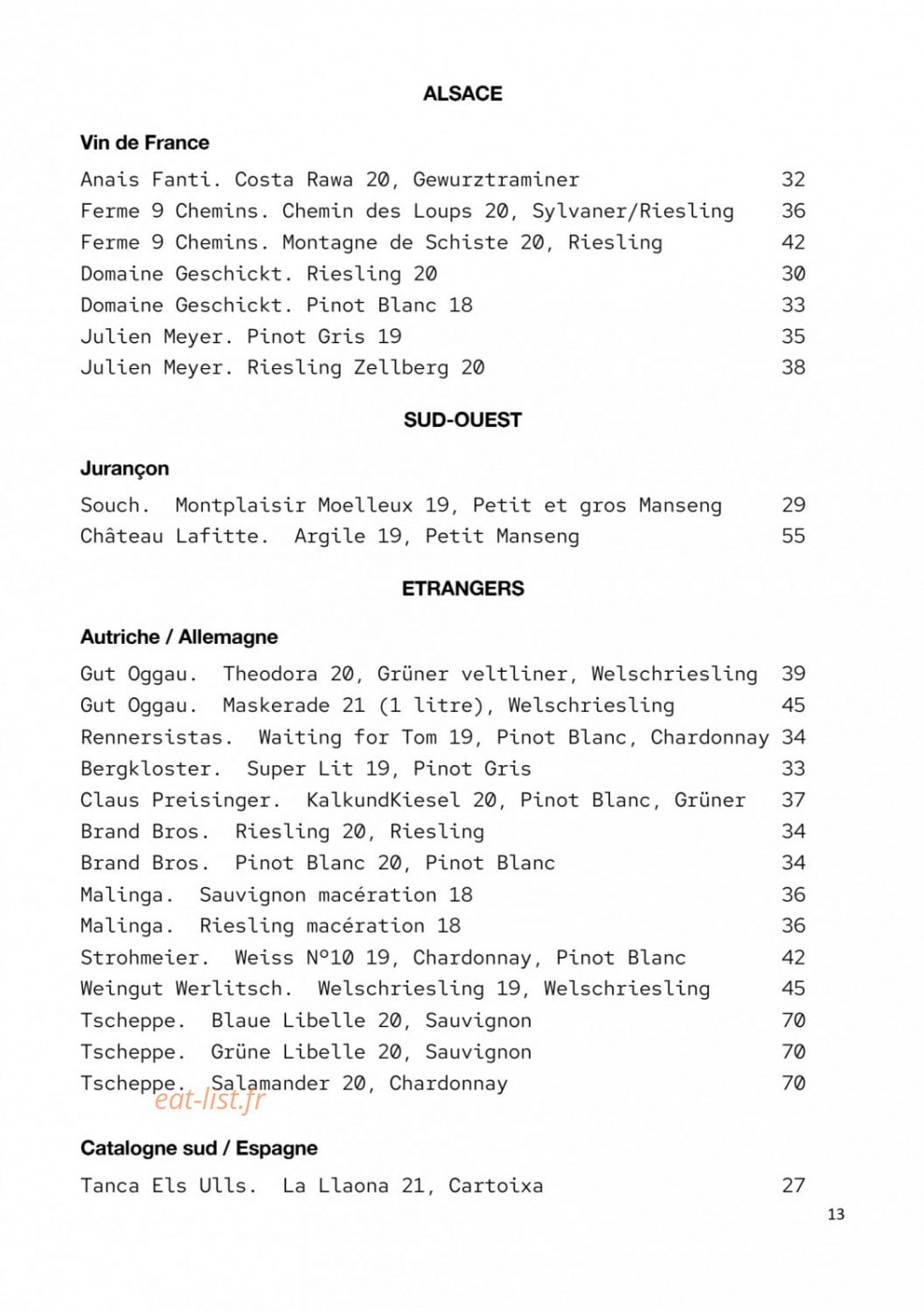 Baston — carte page 15