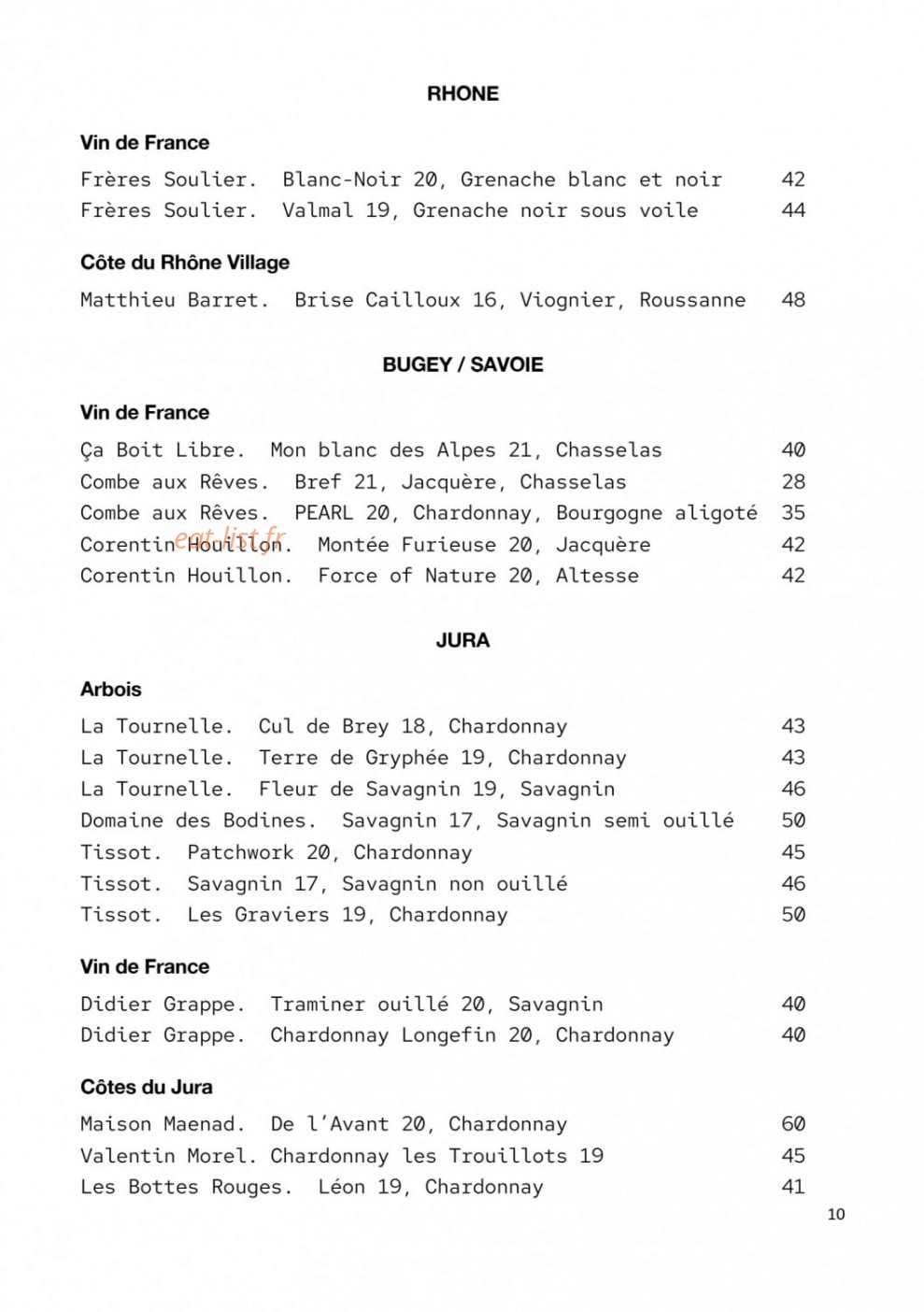 Baston — carte page 12