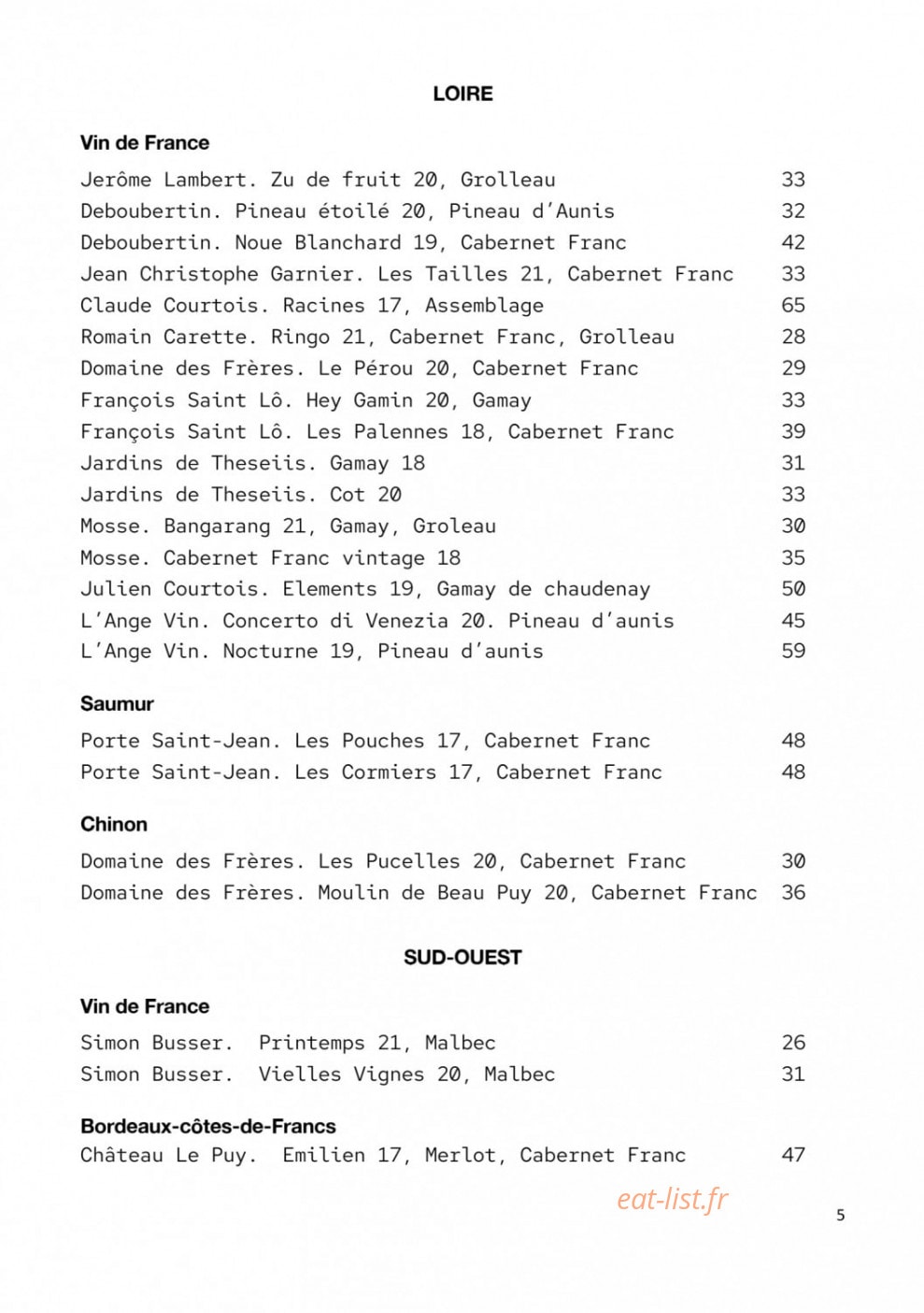 Baston — carte page 7
