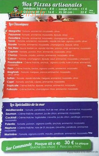 Capitaine Gourmand — carte page 2