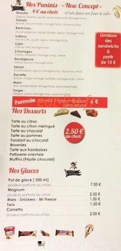 Capitaine Gourmand — carte page 5