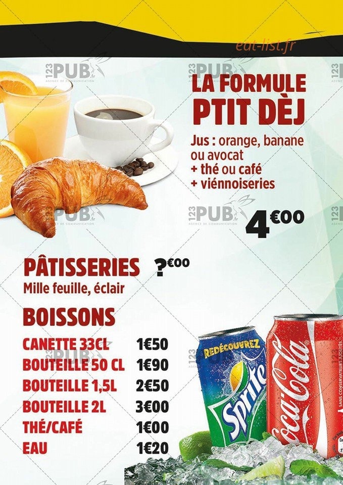 Casa Burger — carte page 3
