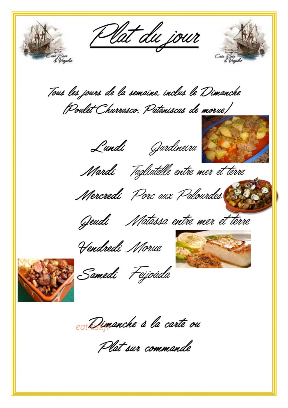 Casa Rosa & Virgilio — carte page 7