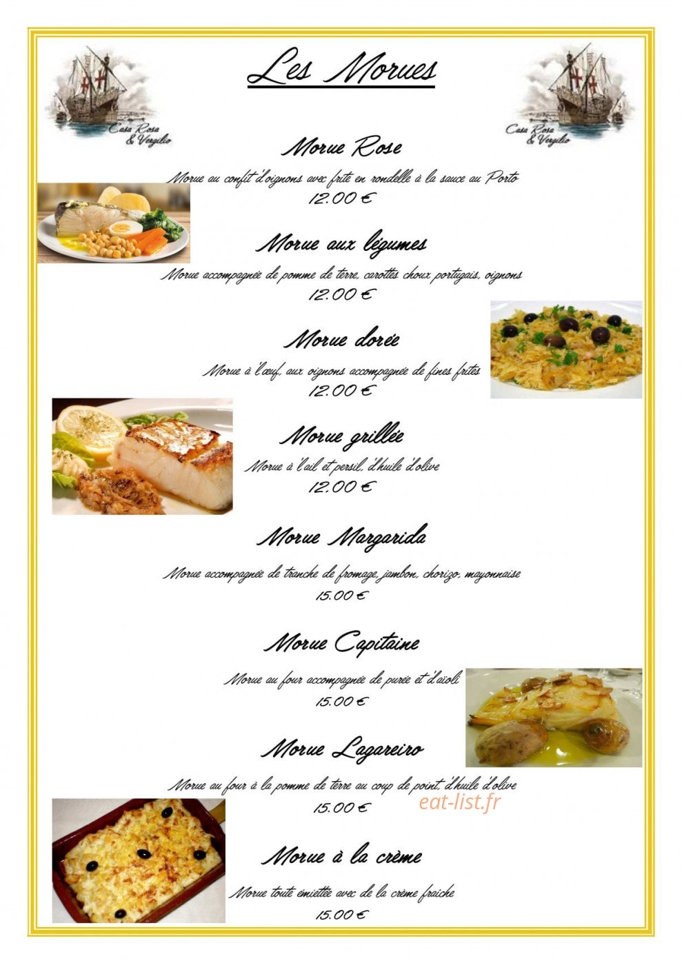 Casa Rosa & Virgilio — carte page 1