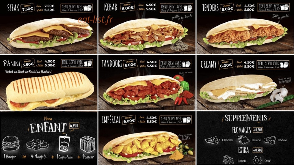 Cheese Naan — carte page 2