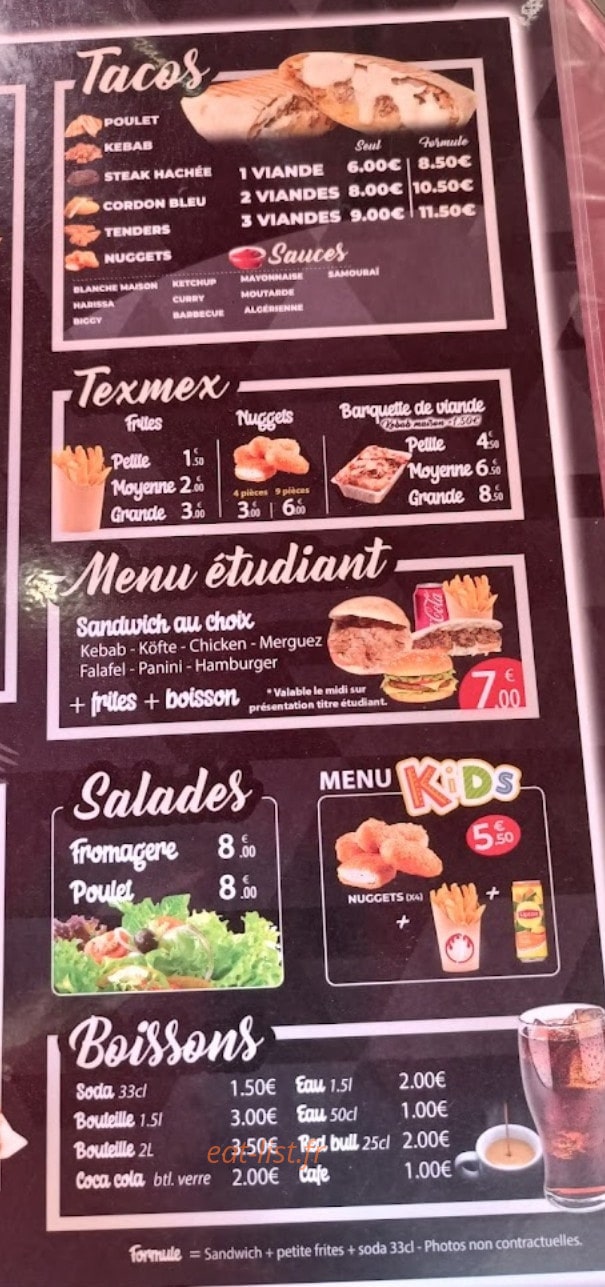 Chez Emin — carte page 2