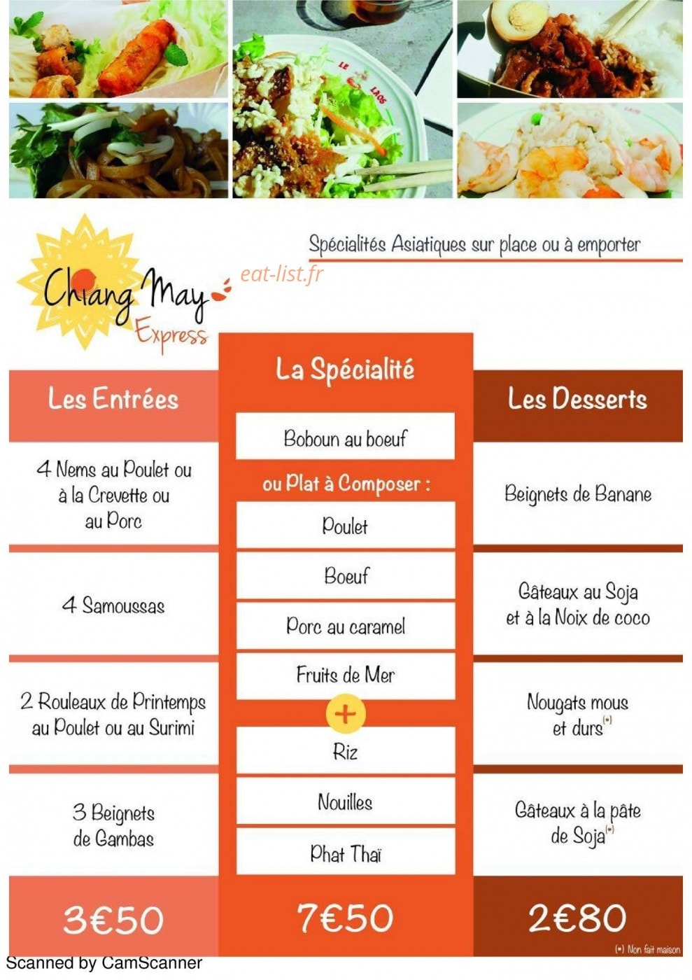 Chiang May Express — carte page 1