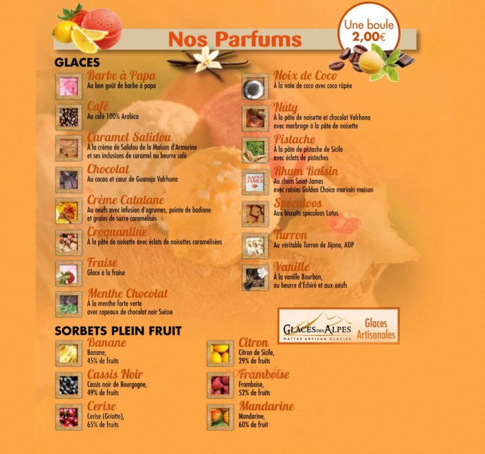 Crêperie Bretonne — carte page 5