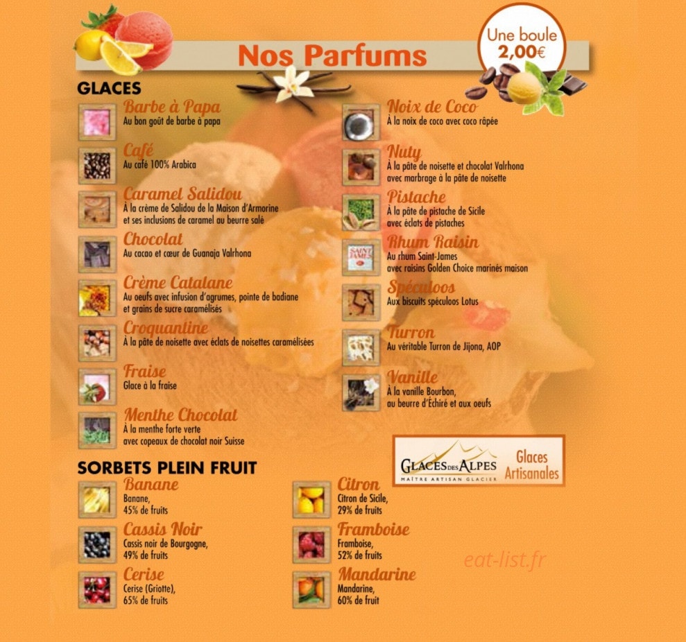 Crêperie Bretonne — carte page 5
