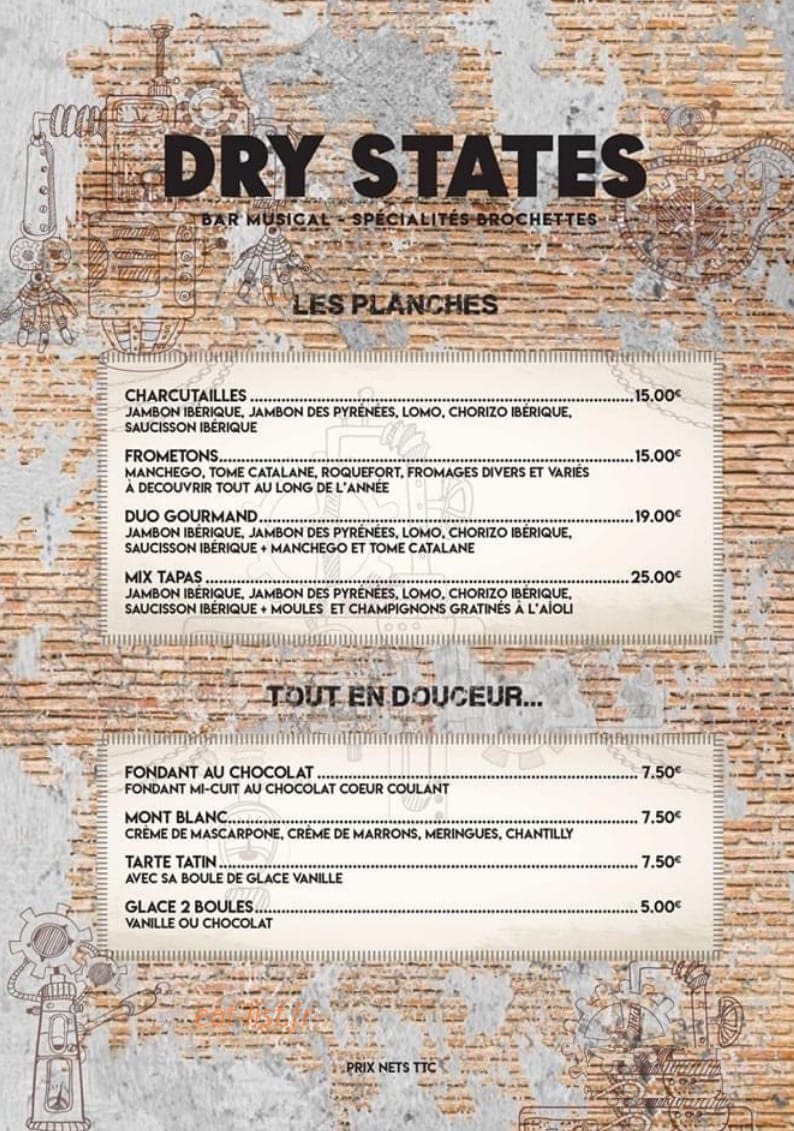 Dry States — carte page 2