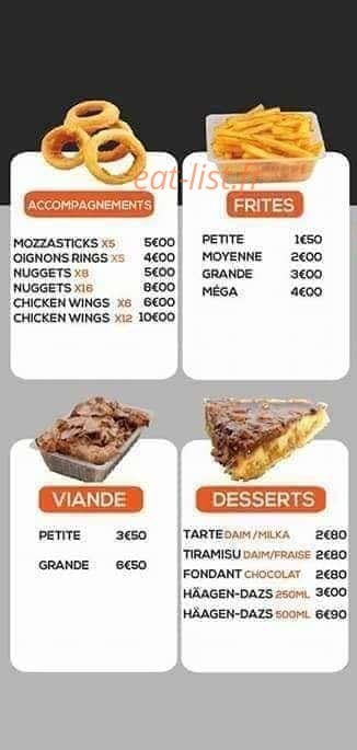 Elor food — carte page 5