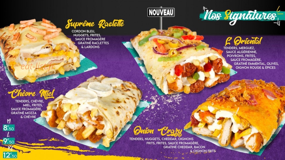 Enjoy Tacos — carte page 2