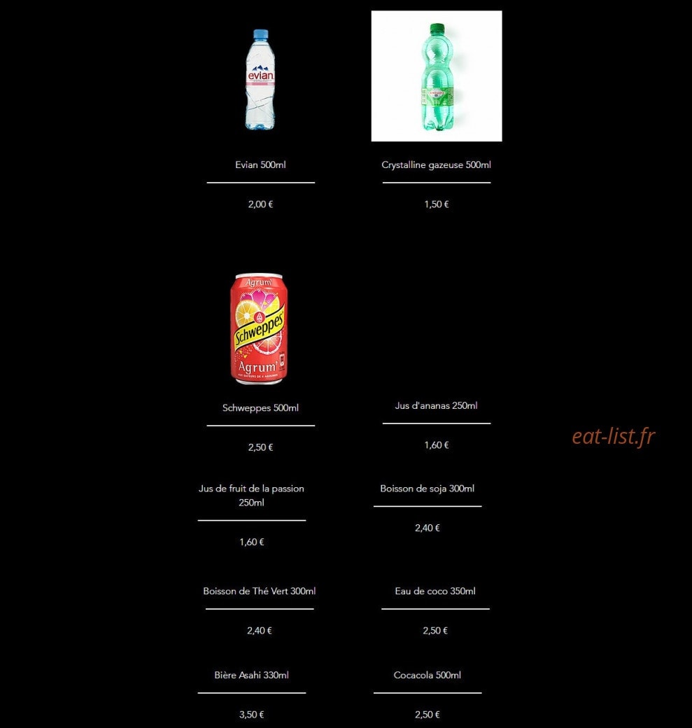 Fb Resto — carte page 11