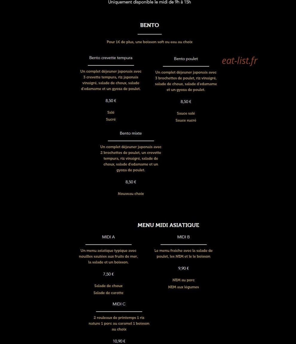 Fb Resto — carte page 1