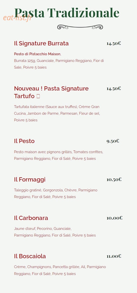 Fricaccia — carte page 3