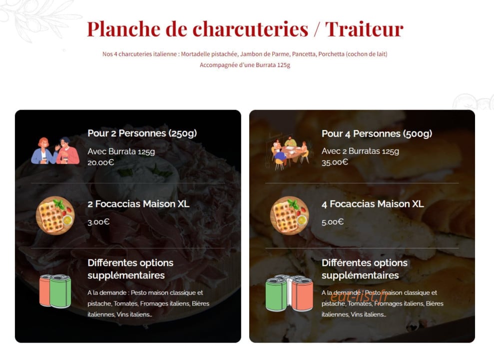 Fricaccia — carte page 7
