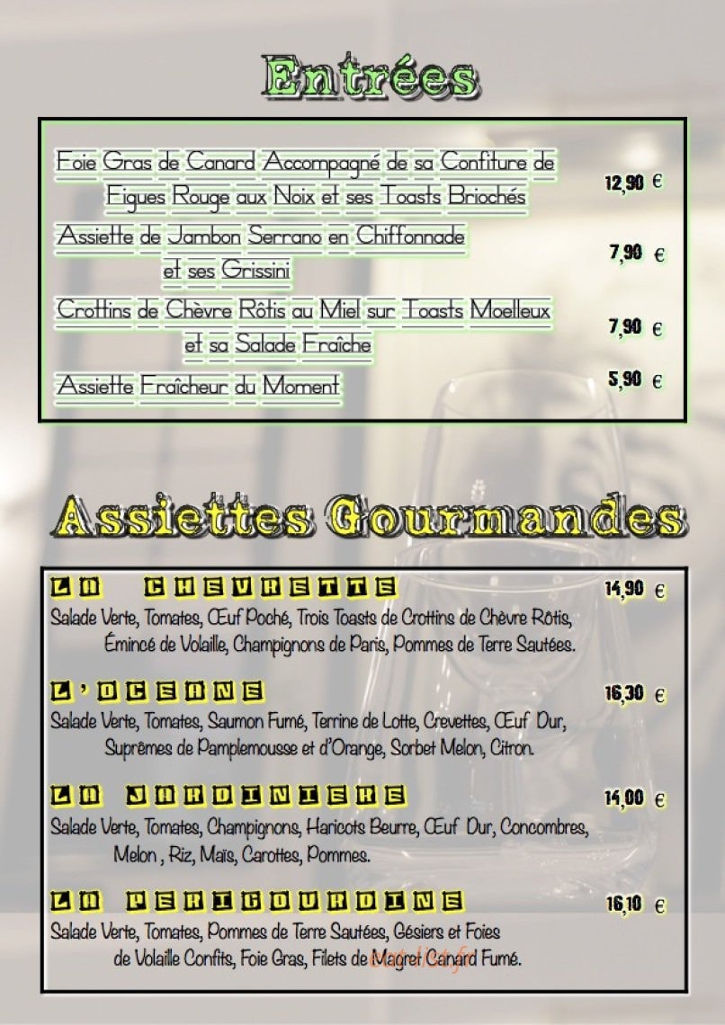 Frida's — carte page 1