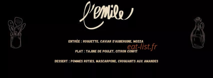 L'Emile — carte page 1