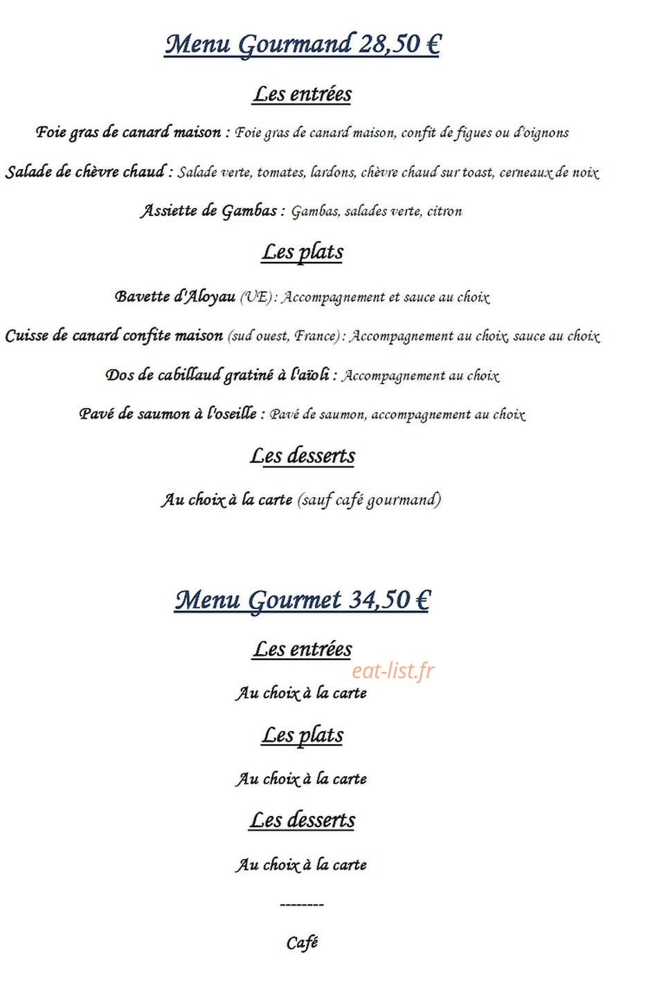 L'instant plaisir — carte page 5