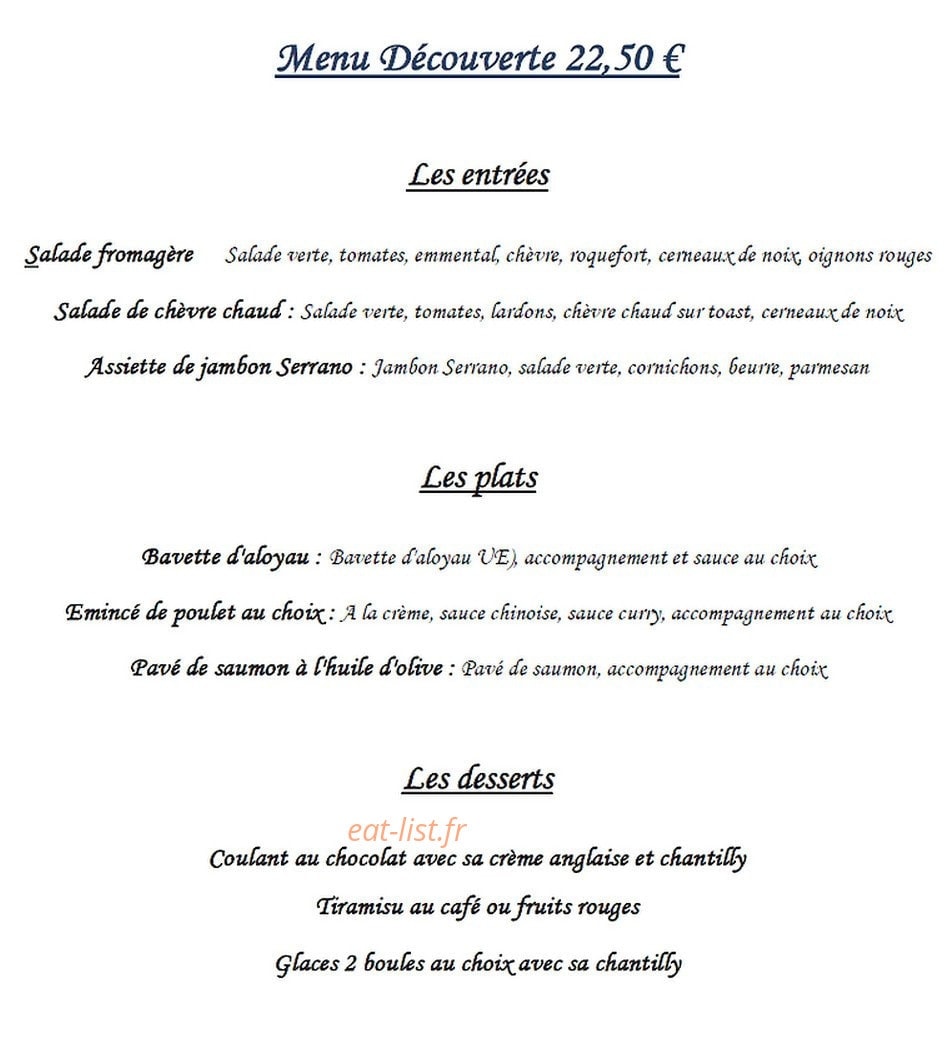 L'instant plaisir — carte page 4