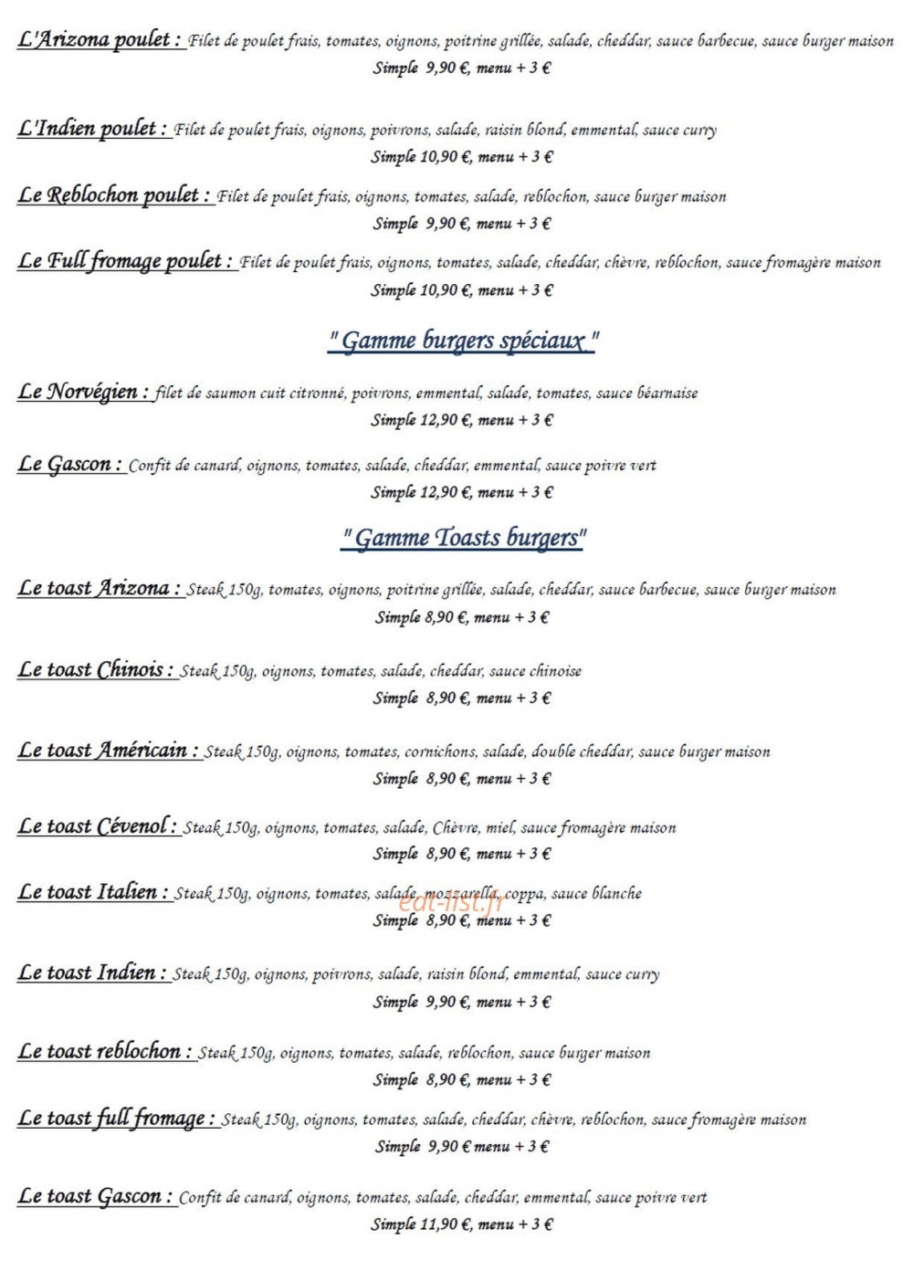 L'instant plaisir — carte page 7