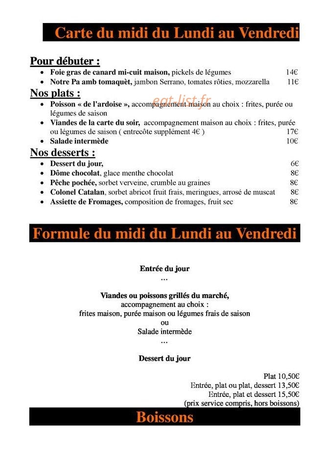 L'intermède — carte page 2