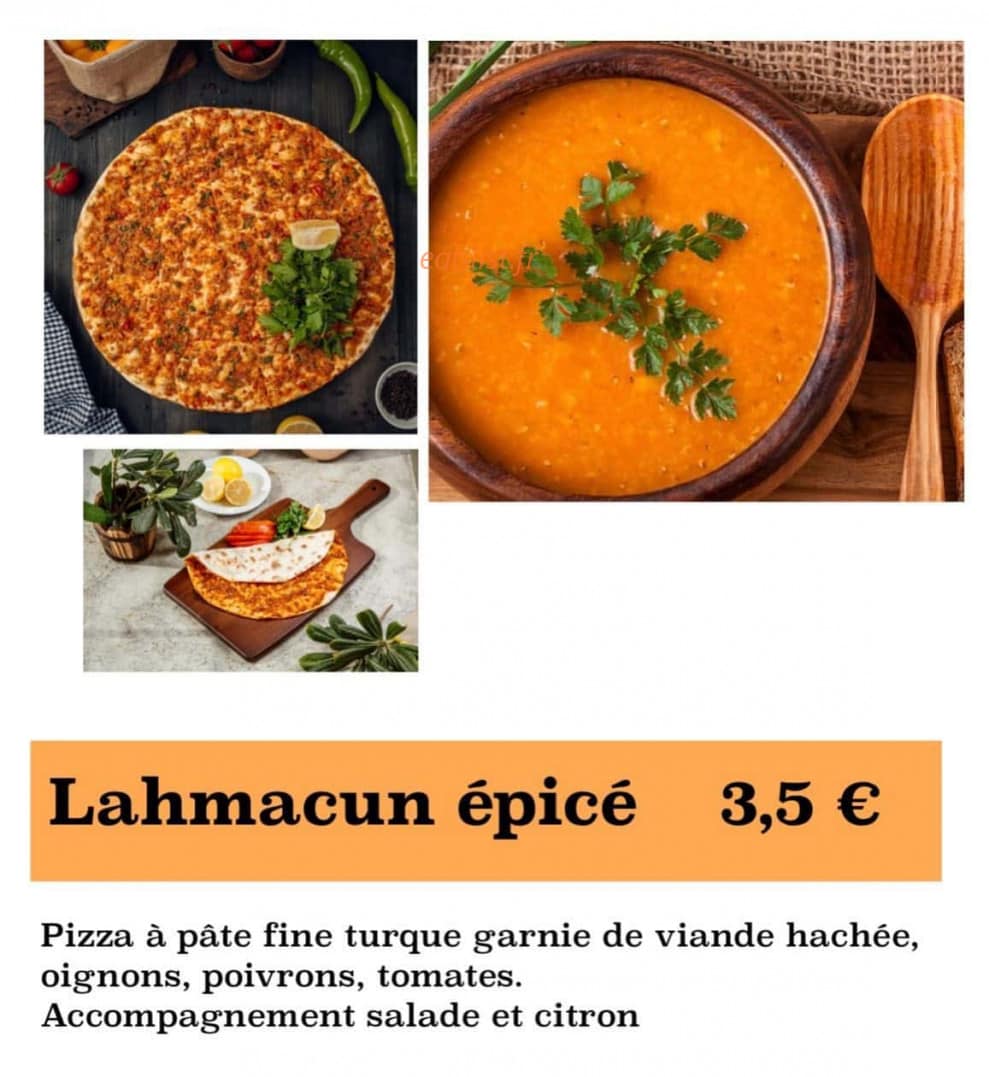 La pâtisserie Moda — carte page 3
