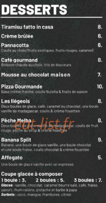 La Pizza d'en Face — carte page 5