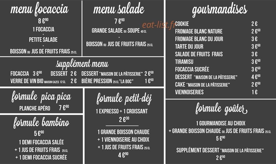 La Terrasse — carte page 2