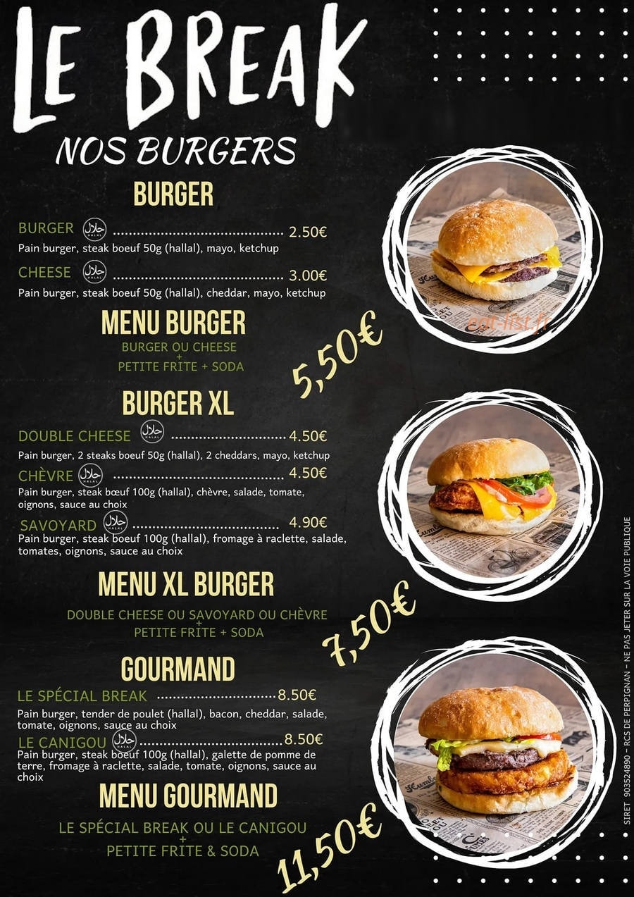 Le break — carte page 5