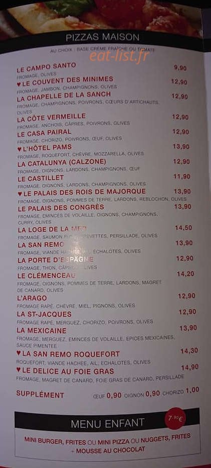 Le Bus Café — carte page 2