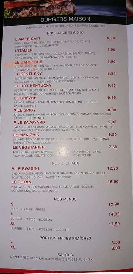 Le Bus Café — carte page 3