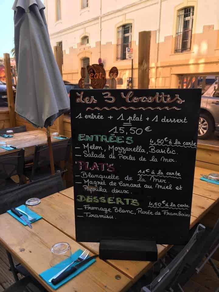 Le Comptoir de Papa Ours — carte page 1