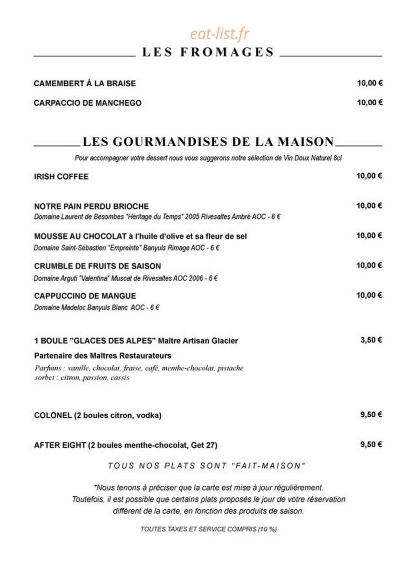 Le Divil — carte page 2