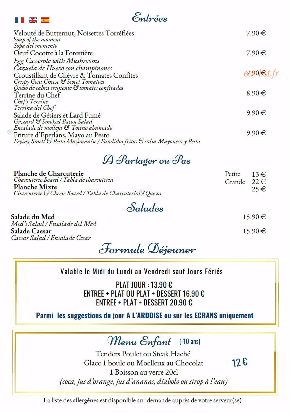 Le Mediterranee — carte page 2