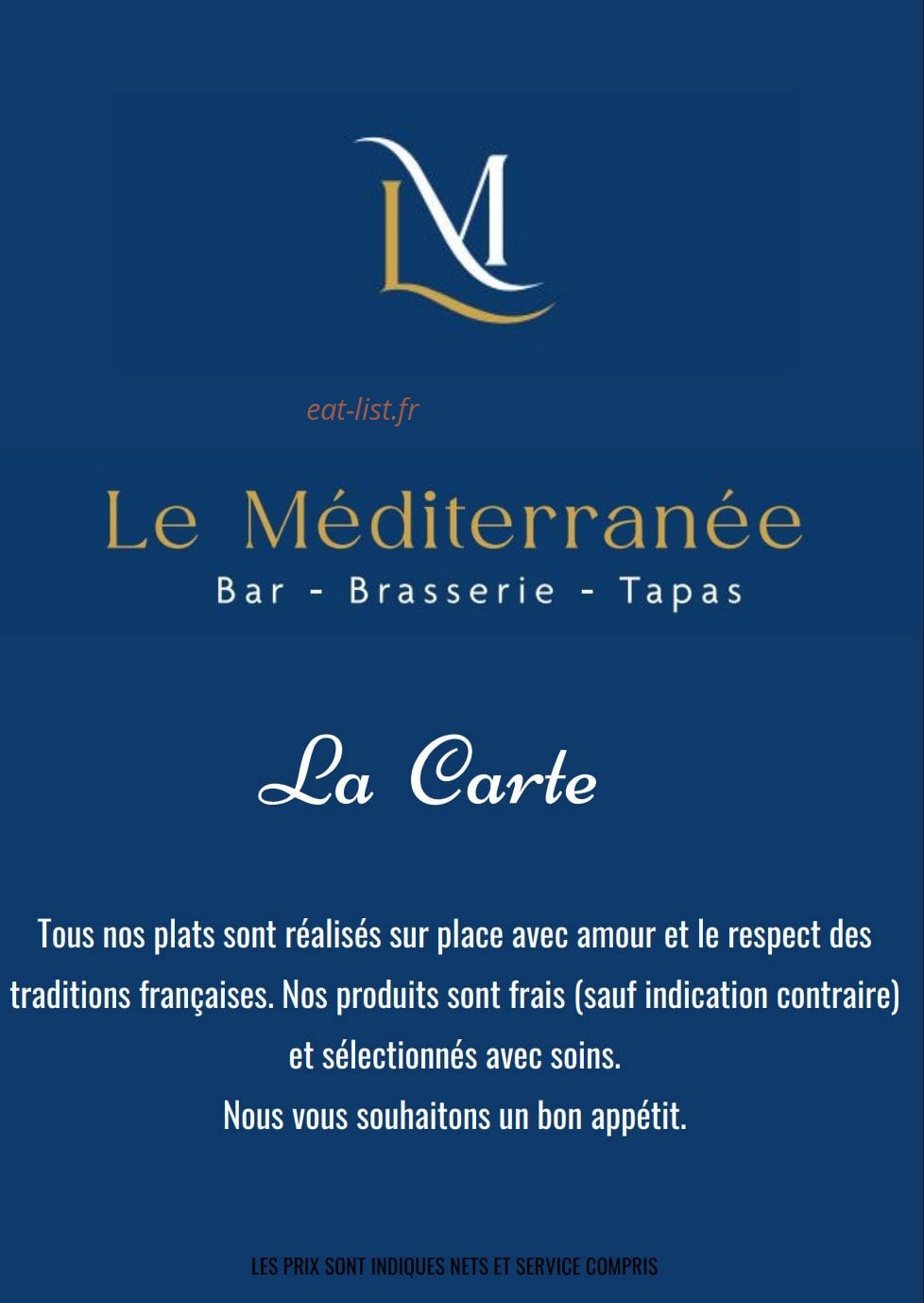Le Mediterranee — carte page 1