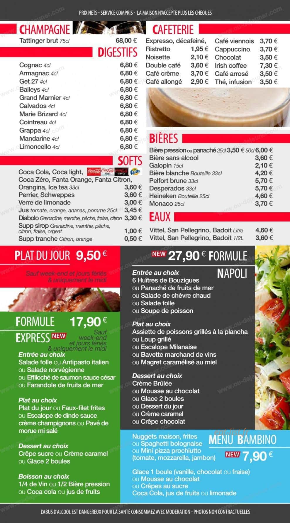 Le Napoli — carte page 2
