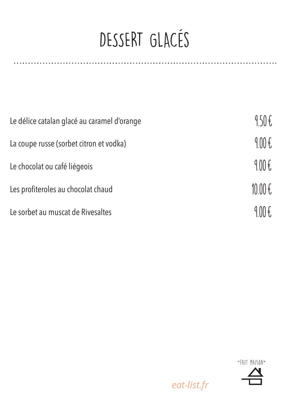 Le Yucca — carte page 6