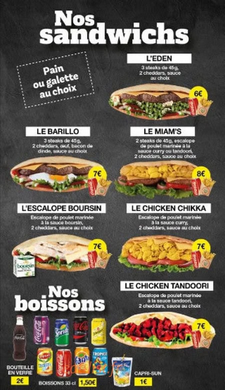 les frères ben's — carte page 3