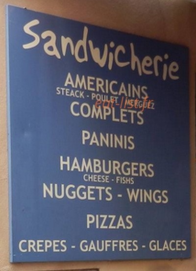Mag Burger — carte page 1