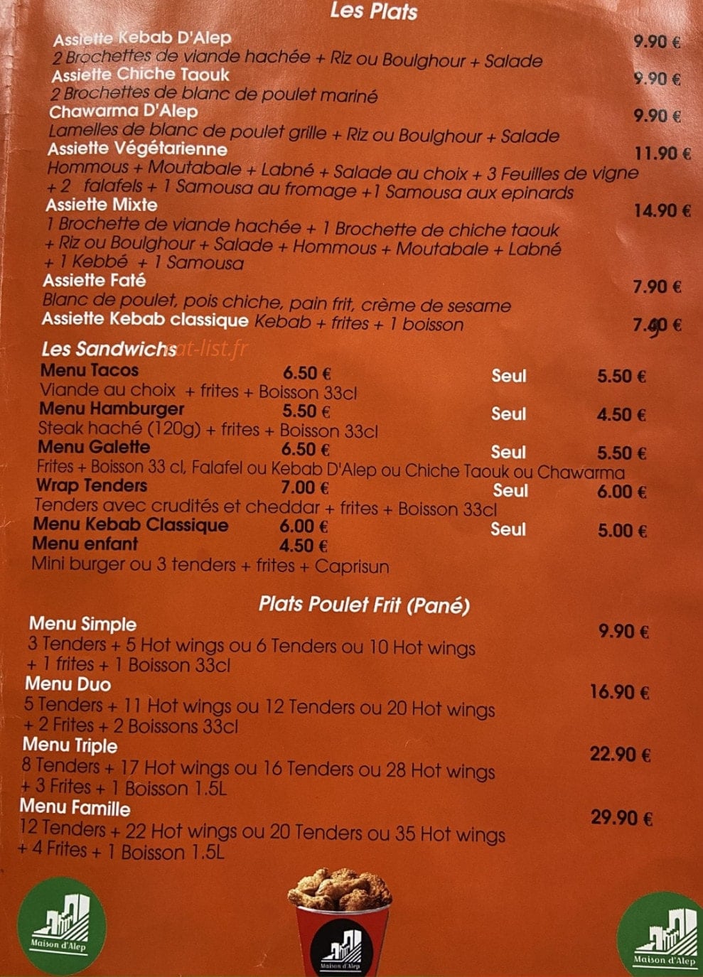 Maison D’Alep — carte page 3