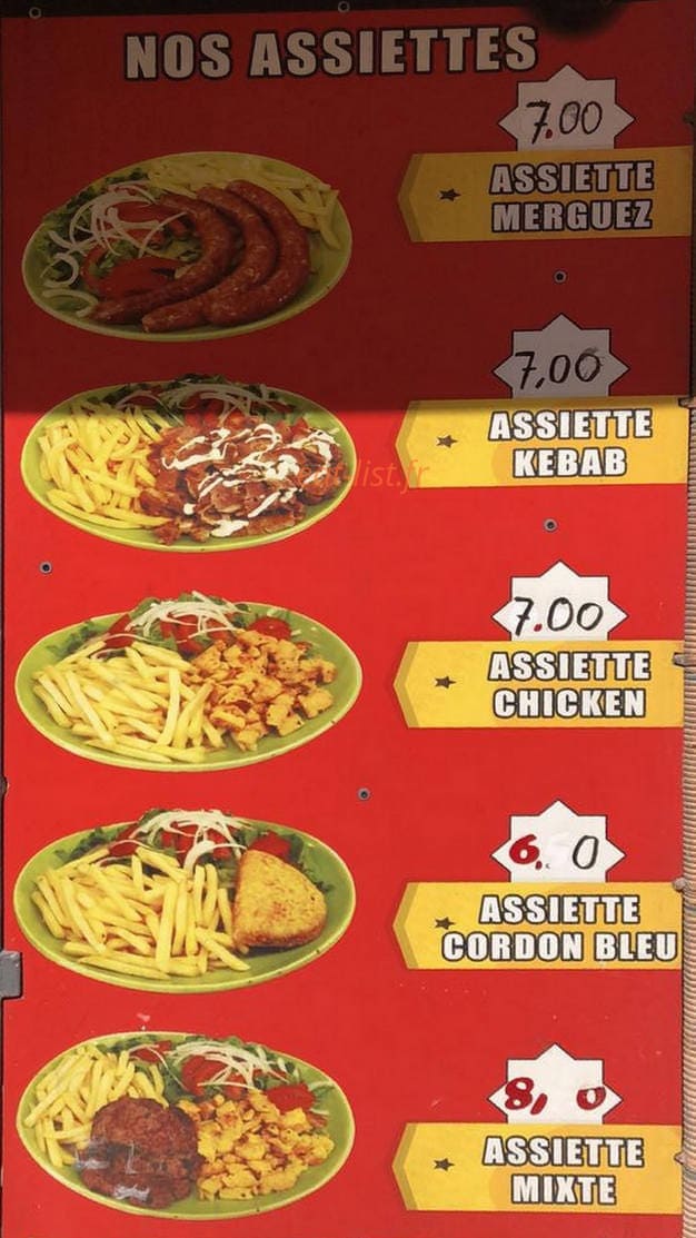 Master Kebab — carte page 2