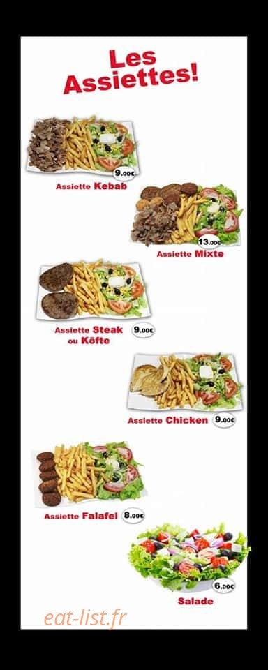 Mis Kebab — carte page 2