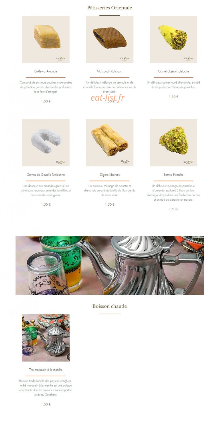My KousKous — carte page 3