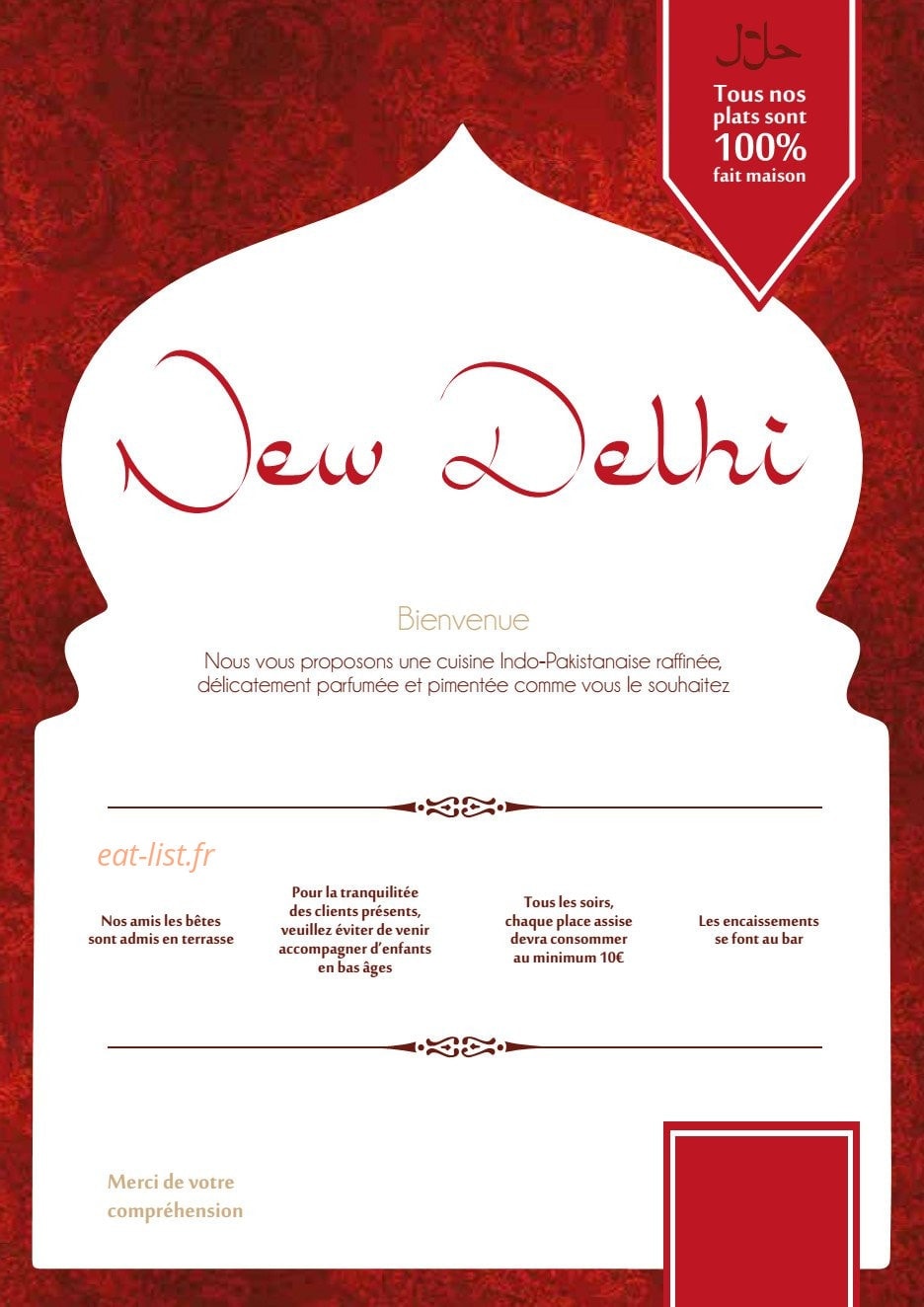 New delhi — carte page 1